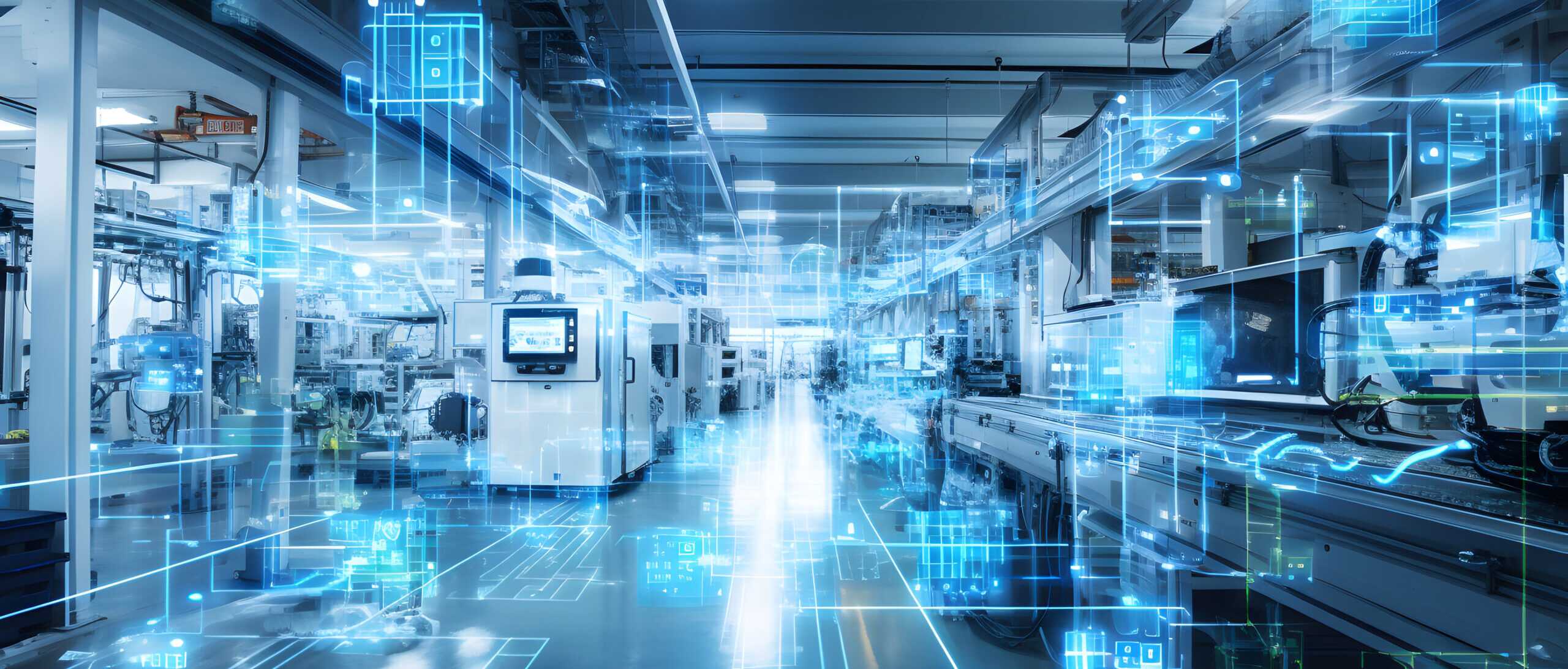 Smart factory with connected infrastructure